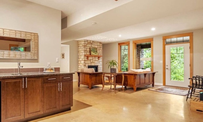 Springbank Condo | Sub Urban Getaway » Free Banff Pass » Fireplace