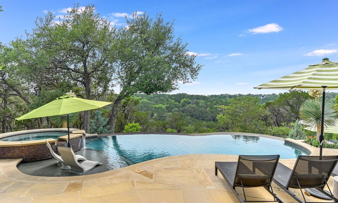 Austin House | Summer Flash Sale* I Above Sunset Canyon I NEW I Pool&Spa I EntertainingI Gym