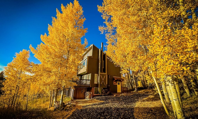 Wildernest House | Summit County CO Mtn House- Beautiful Views and Fall Leaves