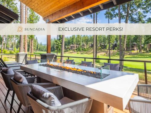 Cle Elum House | Suncadia 4 Bdrm Home with Hot Tub Overlooking Golf Course