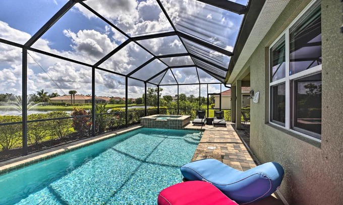 Fort Myers House | Sunny Ft Myers Abode with Community Amenities!