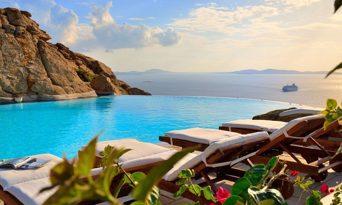 Agios Stefanos Villa | Sunset Oasis Villa Karam w/private pool