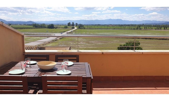 Sant Jaume d'Enveja Apartment | Sunset view