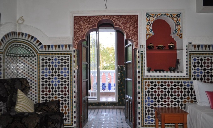 Malabata House | Superb room for 5 people with pool in Tangier
