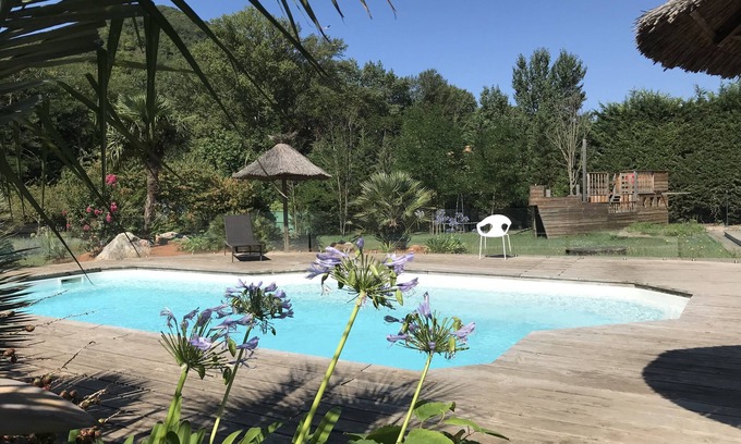 Quillan Villa | superb villa at the foot of the Pyrenees with swimming pool, large garden