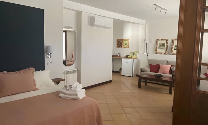 Consuegra Apartment | Superior Studio 'Biblioteca' with Terrace, Wi-Fi and Air Conditioning