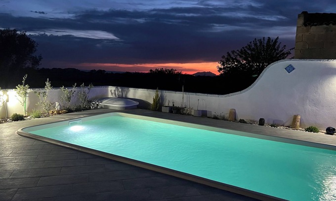 Parrinello Apartment | Swimming pool, kitesurfing.stay are adjacent.ideal for family vacation