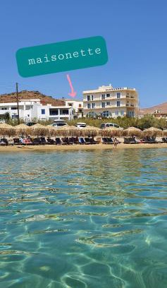 Megas Gialos House | Syros Dreamy Maisonette 2 minutes from sandy beach