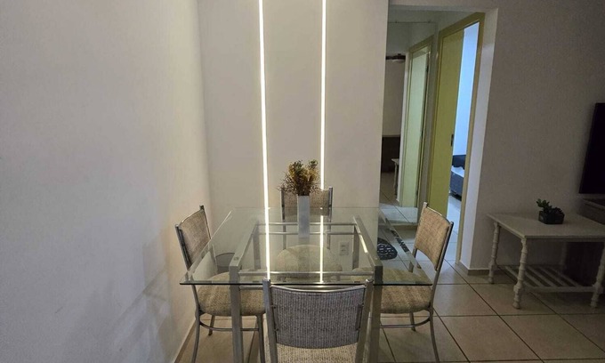 Tiradentes Apartment | Térreo, Completo, Seguro, Academia e Piscina. Aceita Pets. Espaço Para Trabalho