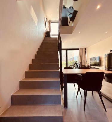 Ibbenbueren Apartment | T1 Loft I modern I zentral I Terrasse I Design I