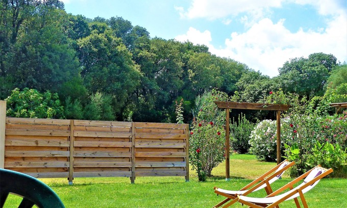 Porto-Vecchio House | T2 villa les oliviers quiet with garden, air conditioning, wifi and barbecue