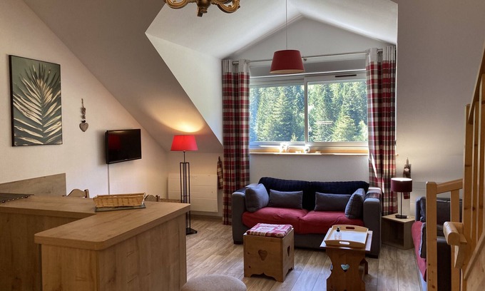 Laveissiere Apartment | T2 with mountain views and wifi in Altura