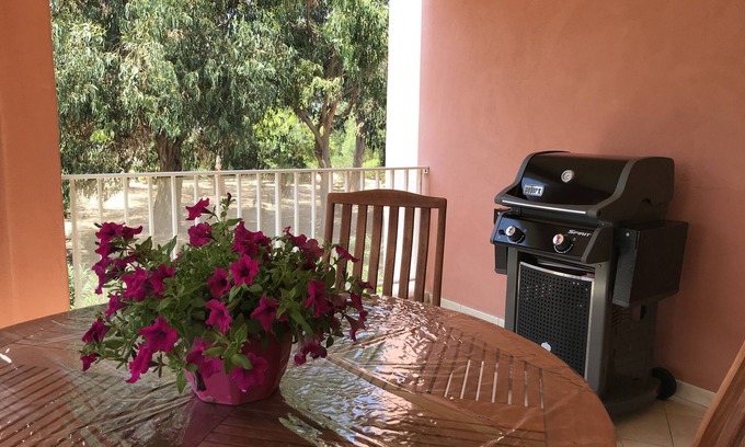 Calvi Apartment | T3 4P terrace garage air conditioning wifi beach and shops 2 mn away