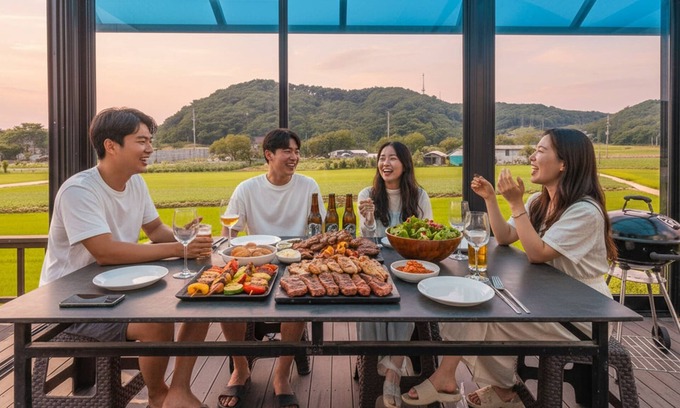 Pamnamujae House | Taean Blueisland Pool Villa
