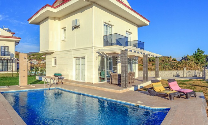 Ciftlik Villa | Tala Villa 15 - 3 Bedrom-Private Pool- Çalış Beach