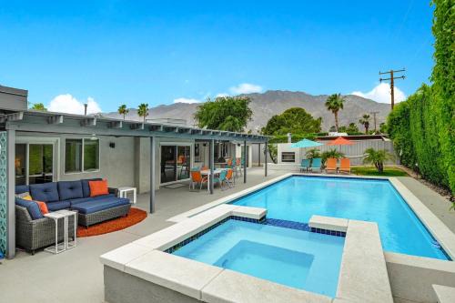 Sunrise Vista Chino House | Teal and Tangerine Retreat - Meredith Lodging