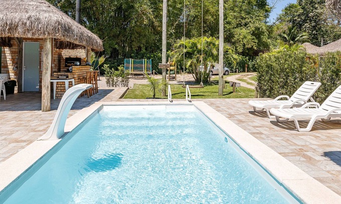 Vargem Pequena Cabin | Teiú Cabin - Heated Pool & Gourmet Area