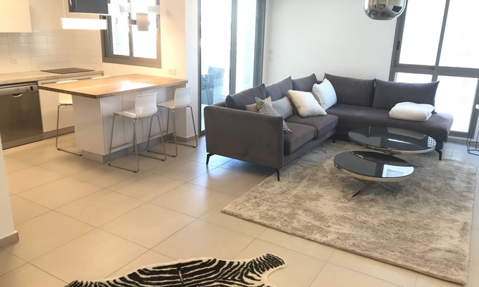 Tel Aviv Apartment | Tel Aviv Modern & Spacious 3 BR Luxury Apt in a good aria close to the lake