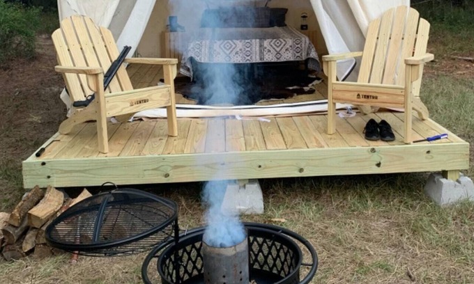 Pennington RV Rental | Tentrr Signature Site - HFR Campsite in the Davey Crockett National Forest #2