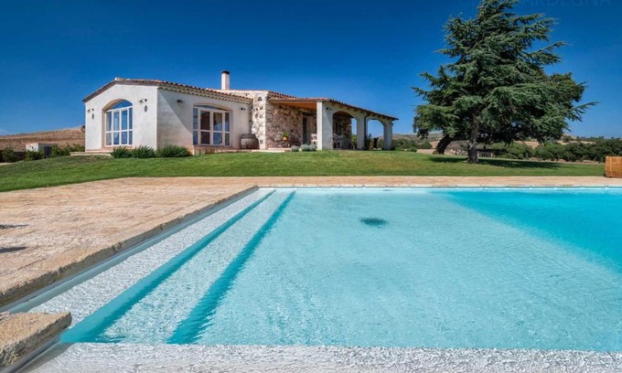 Mores Villa | Tenute Shardana Luxury Farmhouse with SPA, Sauna, Heated Swimming Pool