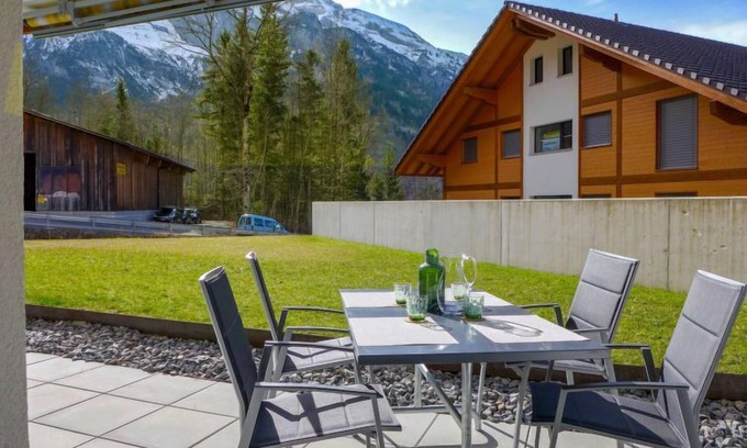 Blausee Apartment | Terrasse by Interhome