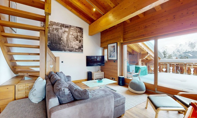 Saint-Pierre-de-Clages Apartment | Terrasses du Paradis 7A LUXE & CENTER apart 7 pers