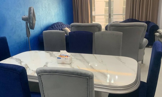 Al-Basatin Apartment | the apartment is having a nice swimming pool in a quit area .