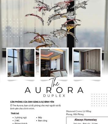 Ngo Quyen Apartment | The Aurora By Always Homestay in Diamond Crown Hải Phòng