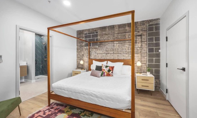 Grand Rapids Apartment | The BlueJay Vintage Suite (No Window)