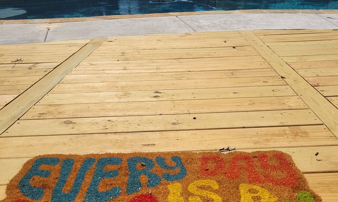 Decatur Cabin | The Bunkhouse at Woodland Escape. Paradise meets countryside with pool & hot tub