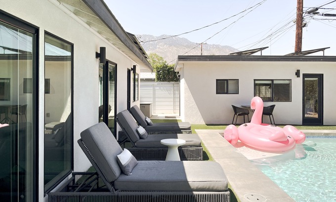 Palm Springs House | The Desert Charmer Palm Springs with Pool & Spa + Private Detached Casita!