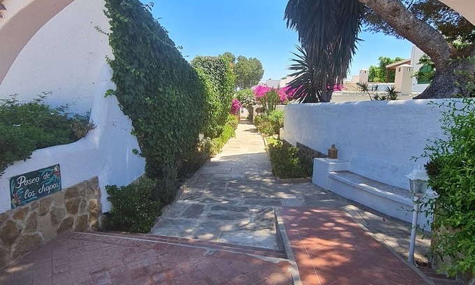 Calvia Apartment | The enchanting chalet with charm in Ibiza style in the south-west of Mallorca.