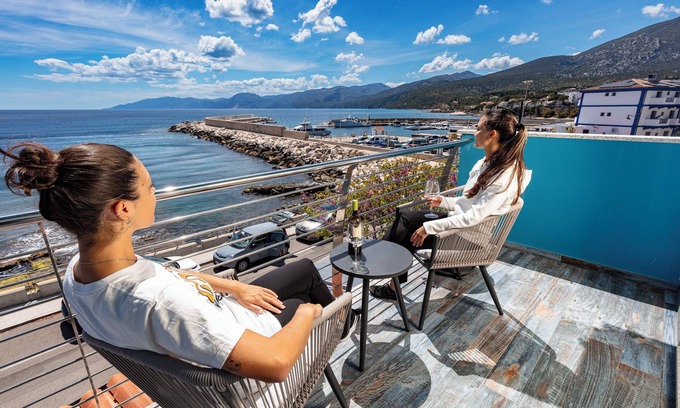 Cala Gonone Bed & Breakfast | The fisherman's house rooms with bathroom sea view