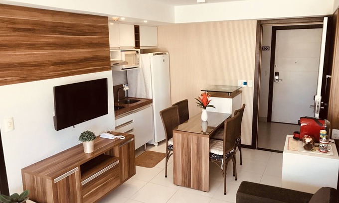 Northeast Region Apartment | ☀️🏖The FlatDunas is located on the edge of the beach in Cotovelo/RN.