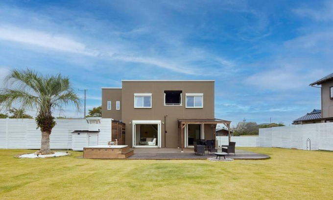 Shirako Villa | The Garden Villa 九十九里ー遊び充実の海近リゾート別荘を最大15名で一棟貸切