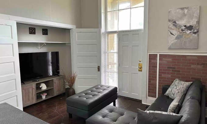 Evansville Apartment | The Harrison A/1BD/1BA Apt steps from Riverfront