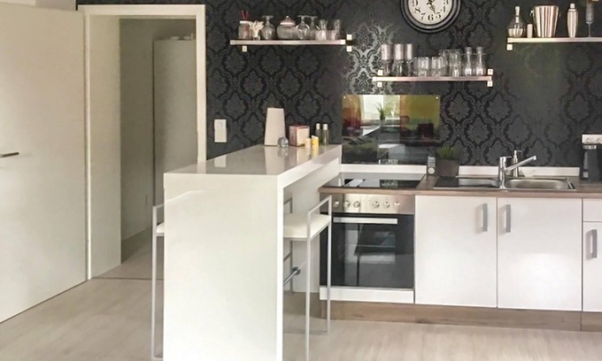 Marsberg Apartment | The house was built at the time on the foundation walls of the former Eresburg.