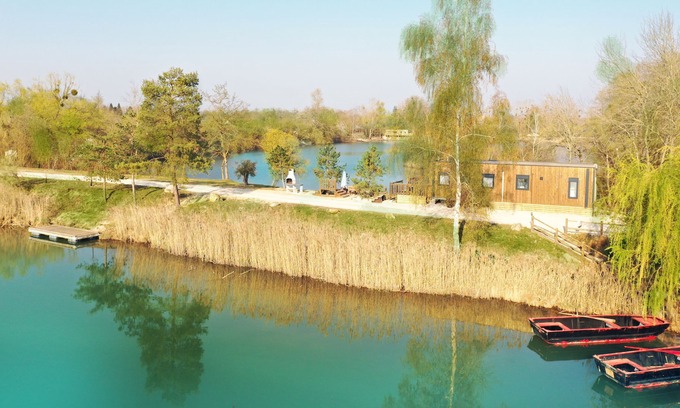 Gravon House | The Nymphe Lodge - At the water's edge - Domaine des Etangs de la Bassée