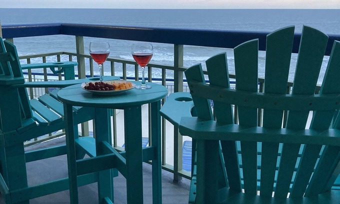 Cherry Grove Beach Condo | The Oceans 510 - Oceanfront, Sleeps Four, Oceanfront Pool - Be Shore Blessed