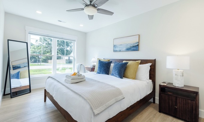 Sans Souci House | The Reedy Retreat- Modern 2BR/2BA Gem | Renovated | Walkable | Near Downtown & Swamp Rabbit Trail