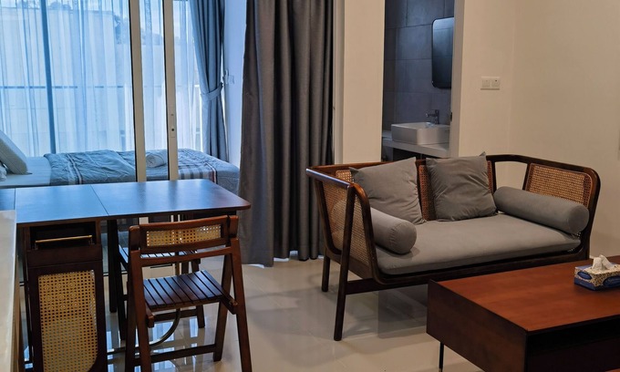 Downtown Kota Kinabalu Apartment | The Shore Charming 1-bedroom apartment in lovely Kota Kinabalu with AC, WiFi