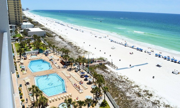 Panama City Beach Condo | The Summit #802 1bd/1.5bath Beachfront Condo**Beautiful Unit**Amazing Views**