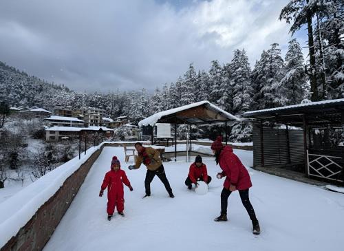 Manali Hotel | The Suraj Cottage Manali ! Private Parking ! Bonfire ! Playing Zone ! Near Mall Road