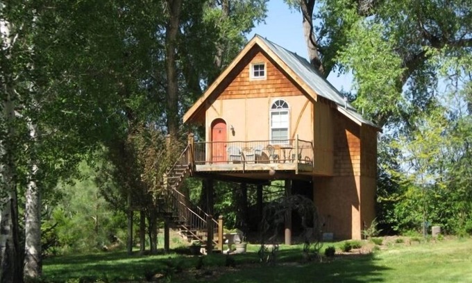 Valdez House | The tree house on the Rio Hondo Valley Alpacas- no cleaning fee