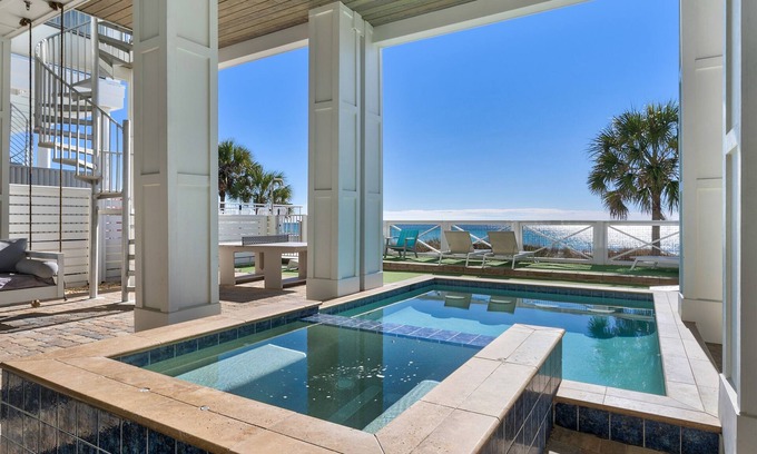 Panama City Beach House | The Ultimate Beach Home! Nothing Else Comes Close. 7 BR. Pool, Theater. W.O.W!