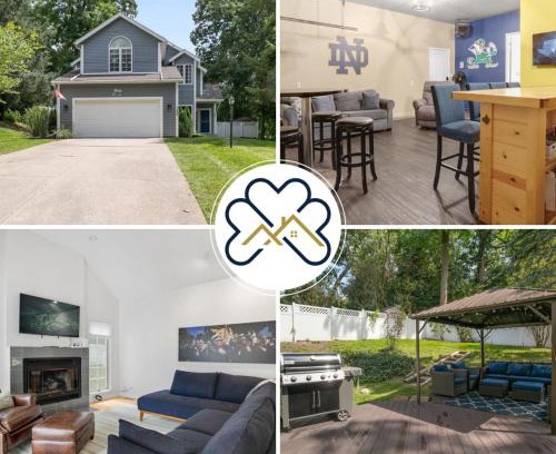 Wooded Estates House | The Victory Lounge - 3B 3BA - Close to ND