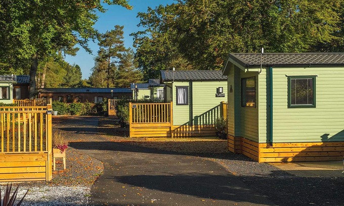 Penrith House | This comfortable caravan offers everything you need to enjoy your stay at Lowther Park.