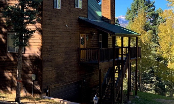 Angel Fire House | Three-Bedroom House w/Large Deck & Stunning Mountain Views! Sleep up to 8 n
