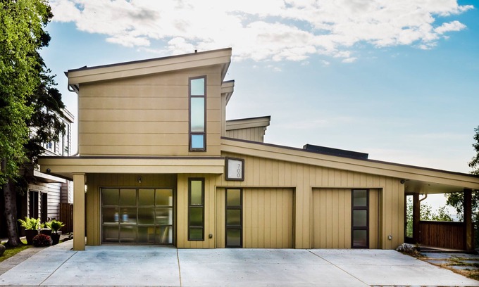 Downtown Anchorage House | Three luxury rentals with three hot tubs in park-like setting, Cook Inlet views