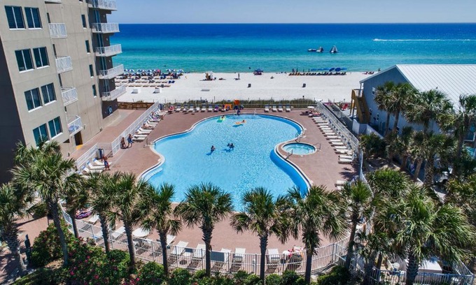 Panama City Beach Apartment | Tidewater Beach Resort by Panhandle Getaways